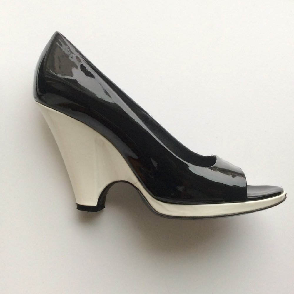 Marc Jacobs Patent Leather Wedge Heels